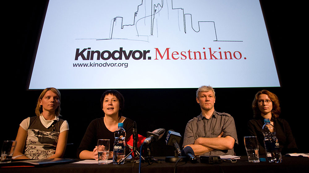 Predstavitev Kinodvora na novinarski konferenci 24. septembra 2008