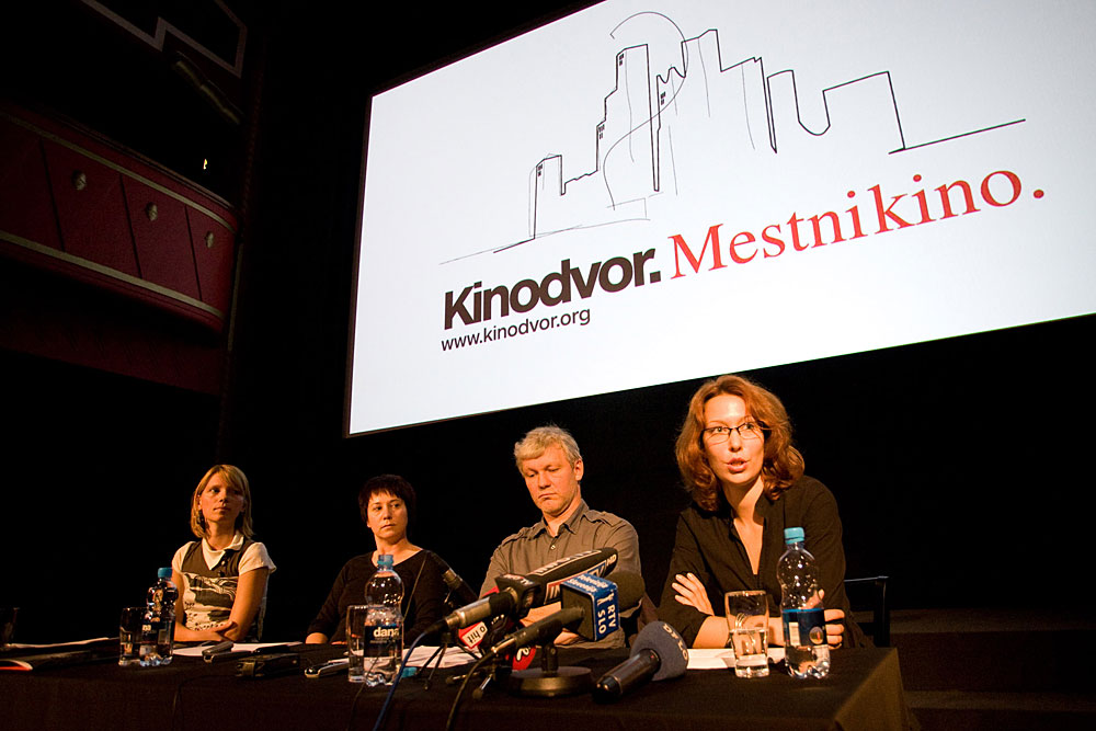 Predstavitev Kinodvora na novinarski konferenci 24. septembra 2008