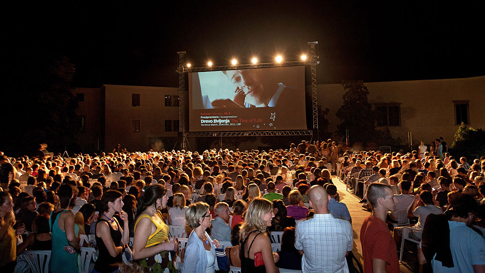 Film pod zvezdami na Ljubljanskem gradu