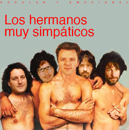 Los hermanos muy simpáticos