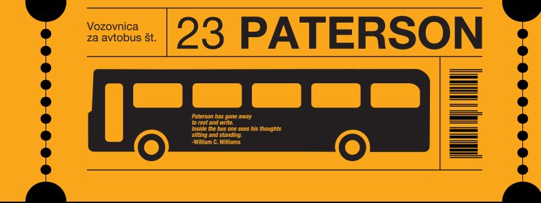 Vozovnica za avtobus št. 23 PATERSON