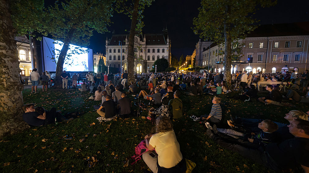Letni kino an Kongresnem trgu, 2016