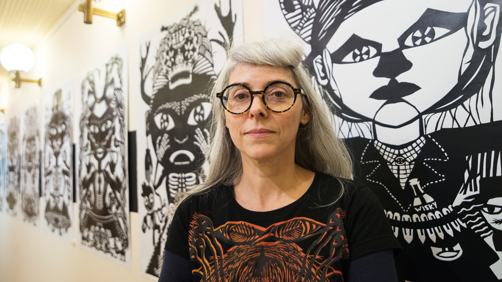 Caroline Sury: Voodoo Entartete Kunst: strip, risba, grafika …