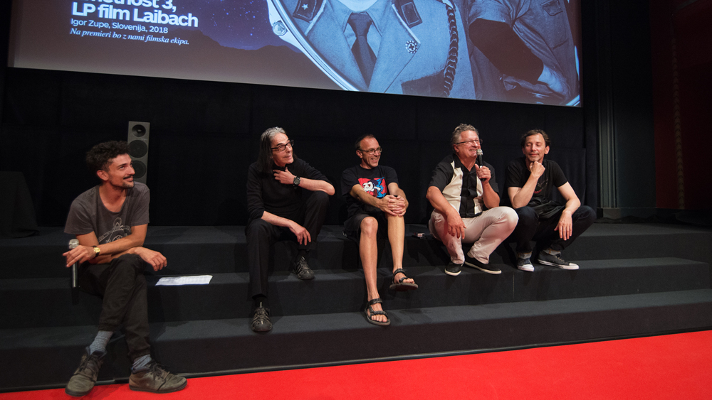 Otvoritev Kinodvorišča s filmom Glasba je časovna umetnost 3: LP film Laibach