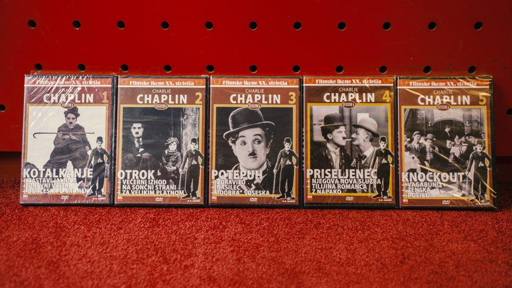 DVD paketi: Jarmusch, Bergman, Chaplin in drugi