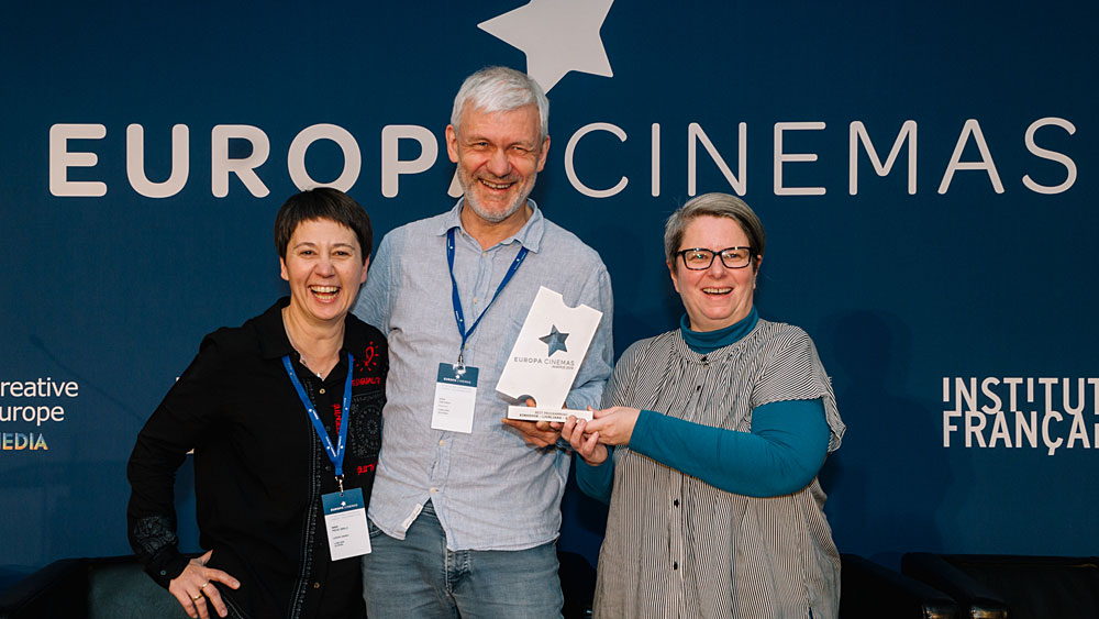 Kinodvor prejemnik nagrade Europa Cinemas za najboljši program 2019