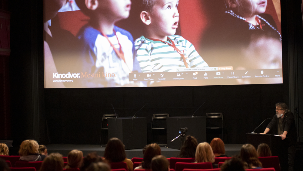 Posnetek srečanja Cinemini: pristopi k filmski vzgoji najmlajših