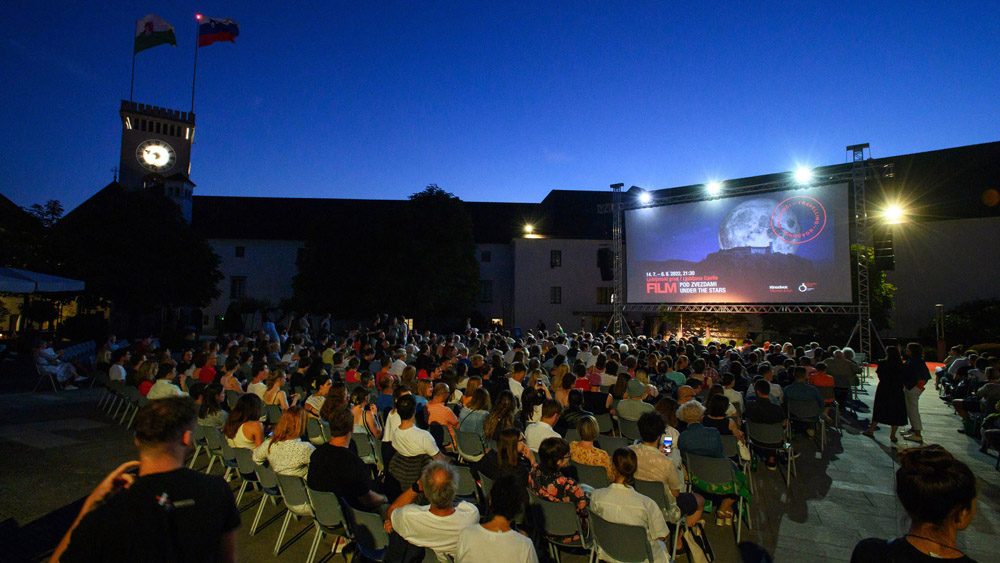 Poleti na Ljubljanskem gradu ponoči zasijejo tudi filmske zvezde