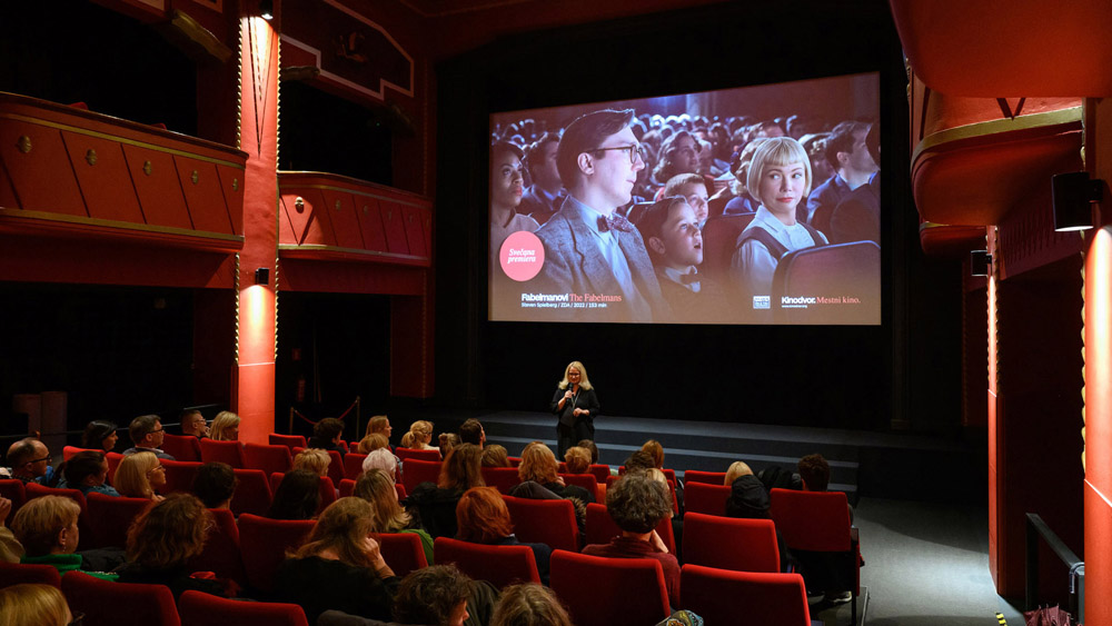 Fotografski utrinki s slavnostne premiere filma Fabelmanovi