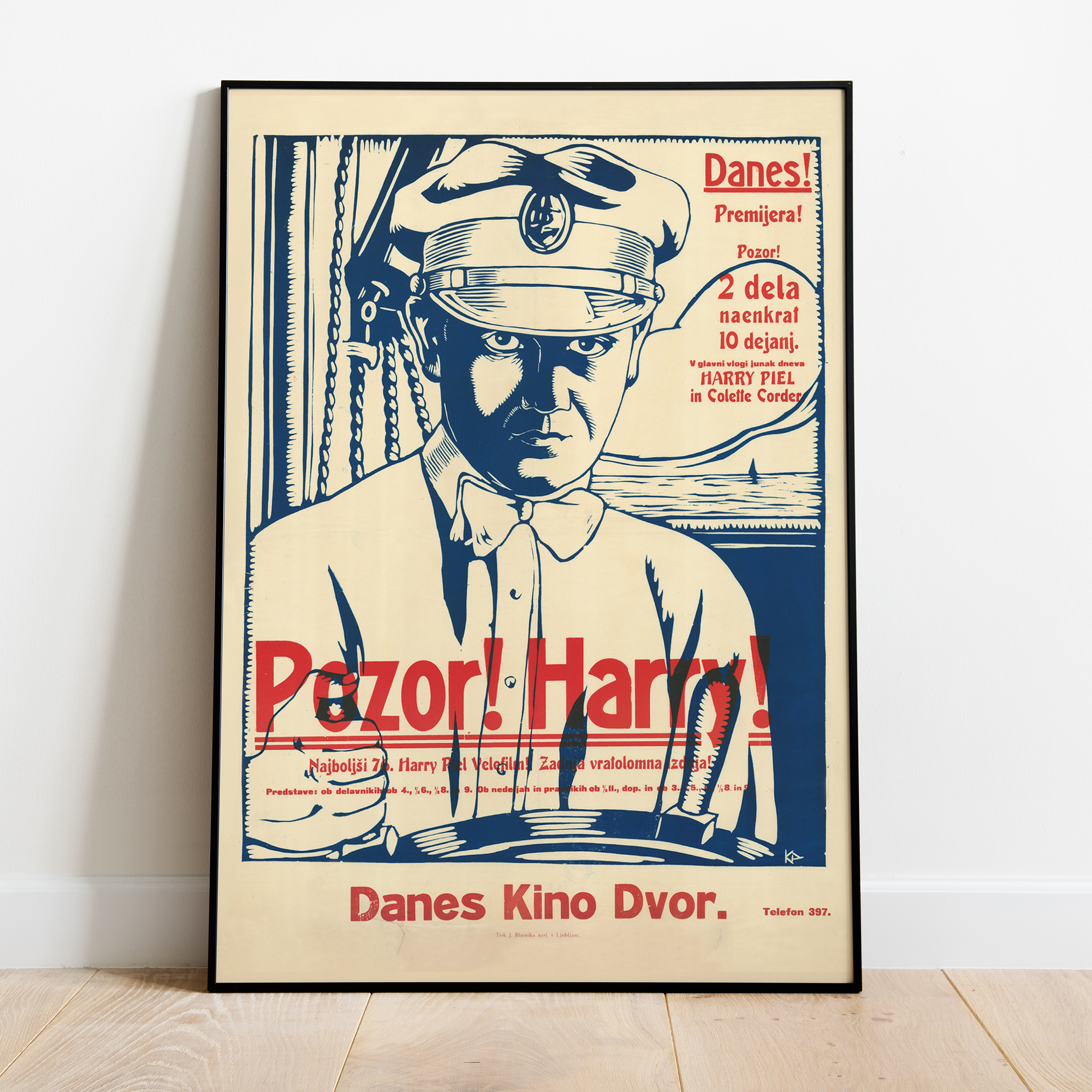 V prodaji reprodukcije plakatov Petra Kocjančiča
