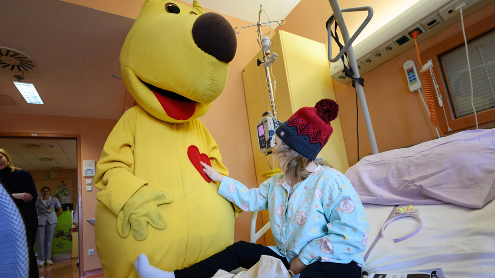 Kinobalon visits the Paediatric Clinic