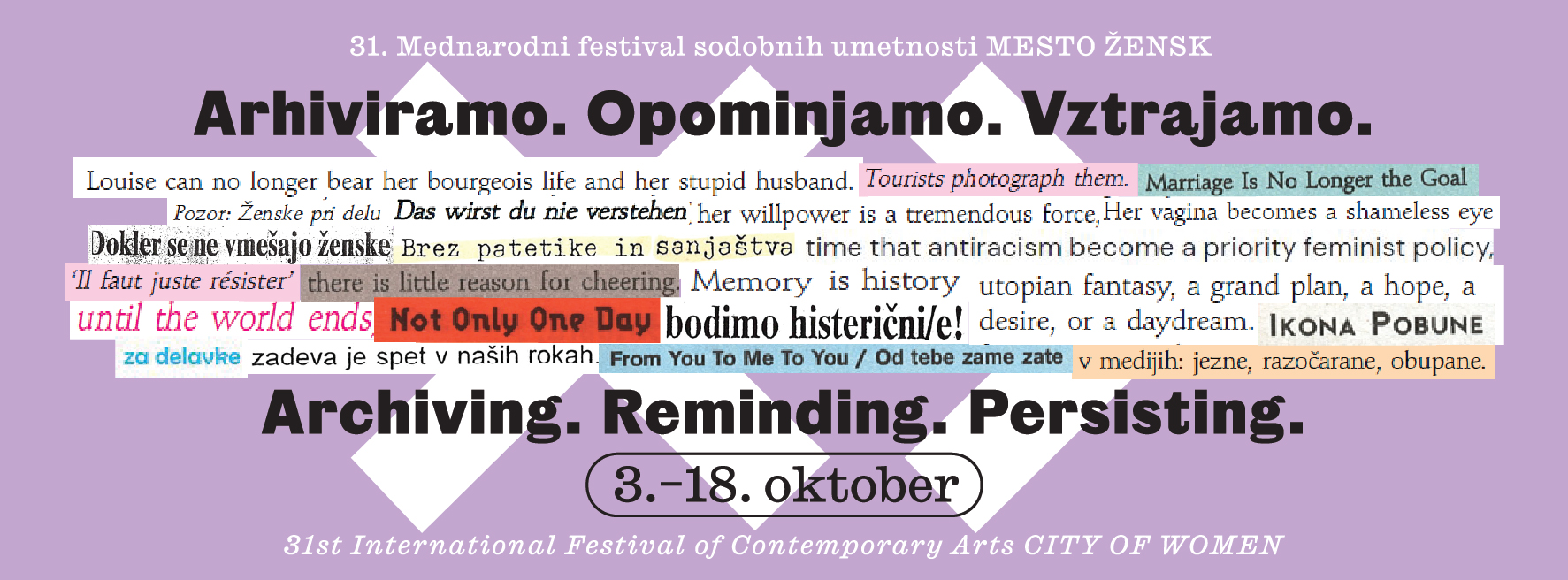 Mednarodni festival sodobnih umetnosti Mesto žensk