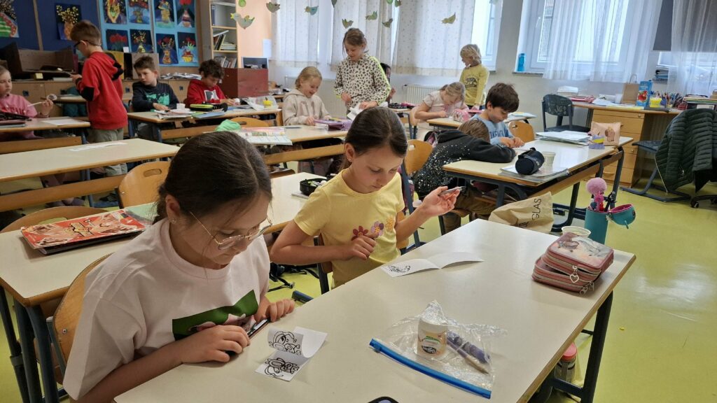 Ko risbe oživijo: OŠ Ledina v svetu animacije