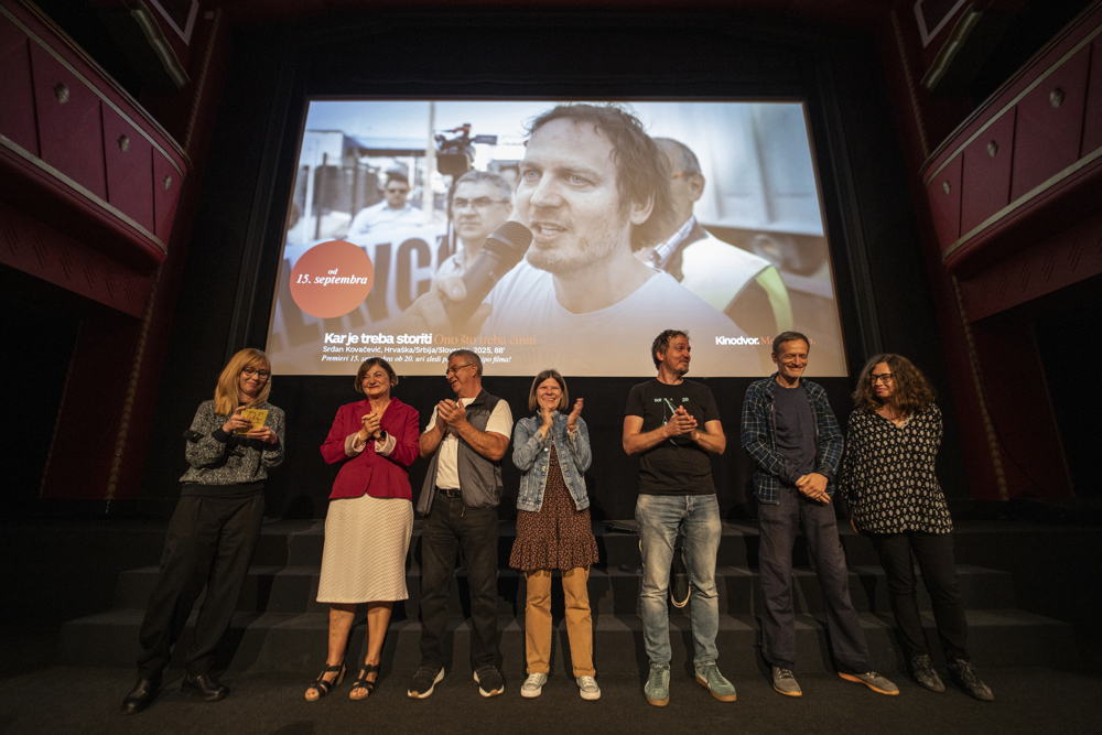 Pogovor s protagonisti filma Kar je treba storiti